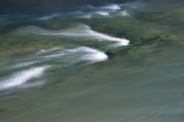 Sea Coast Afternoon Waves Splashes Sea Coast Stones — 스톡 사진
