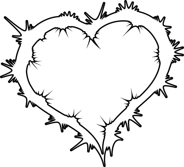 Візерунок Малюнок Різнокольорового Серця Сумний Веселий Білому Тлі — стокове фото