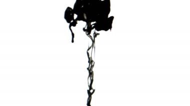 Siyah su 4 k mürekkepler