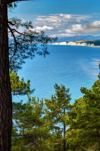 La côte de la mer Noire à Gelendzhik, Russie — Photo