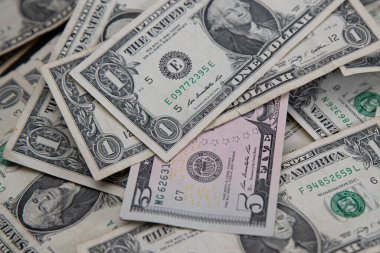 Dollar - baks - american paper money -  unit of the United States, equal to 100 cents, symbol: $ 