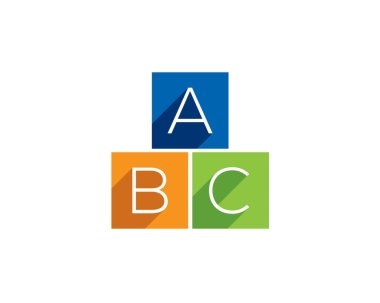 abc istiflenmiş blok logosu