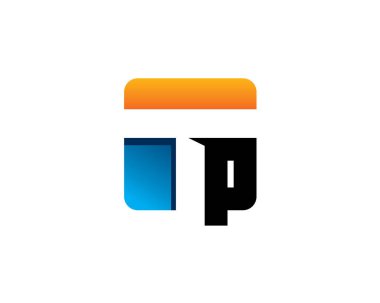 simgesel uygulamalar simge biçimi T ve P harflerinin ilk logosu