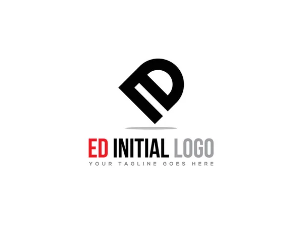 E harfi D başlangıç logosu 