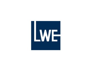 Kare monogram harfin harfli logosu.