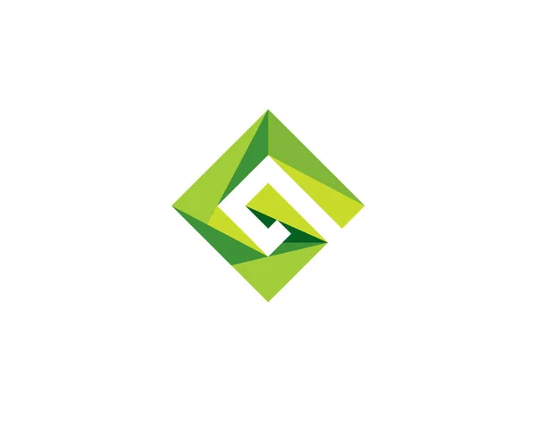 Monograma Anagrama Lettermark Logotipo Letra — Vetor de Stock