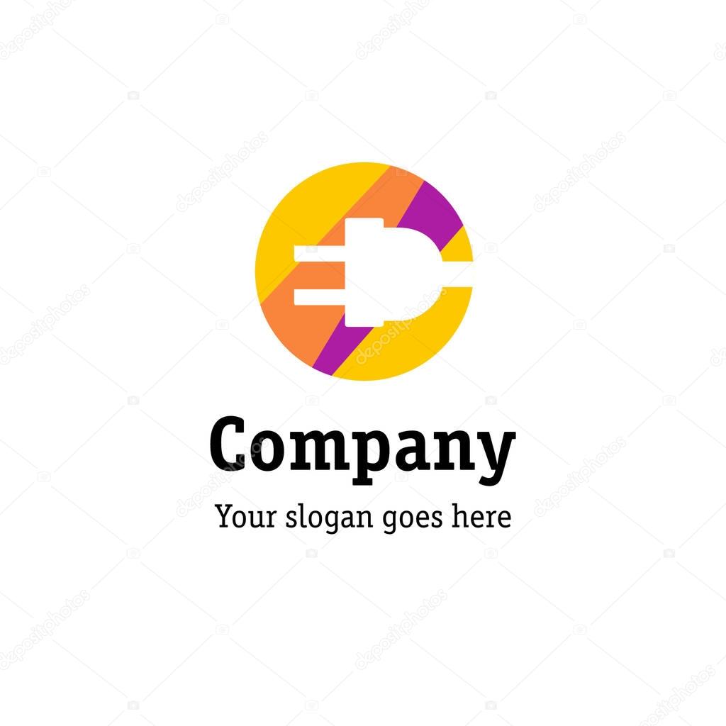 Logo for the online shops of home appliances, electrical laboratory, etc.