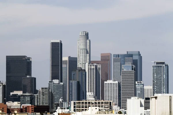 Bella Vista Aerea Dello Skyline Los Angeles Durante Giorno California — Foto Stock