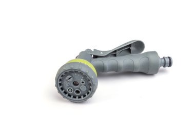 Sprey tabanca beyaz arkaplanda izole edildi