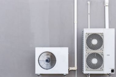 Klima kompresör duvar yüklü