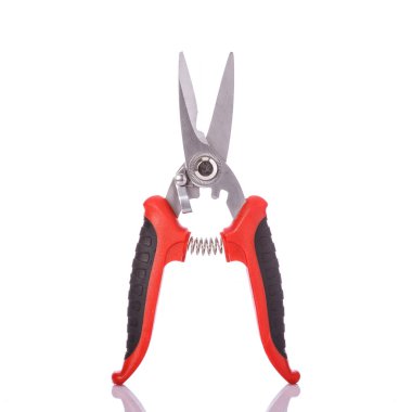 Yeni makas. Stüdyo izole üzerinde beyaz vurdu 