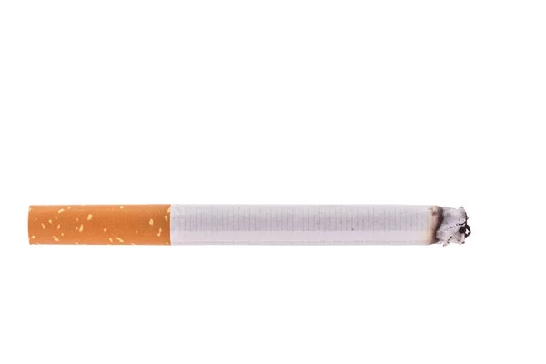 Un cigarrillo. estudio disparo aislado en un blanco —  Fotos de Stock