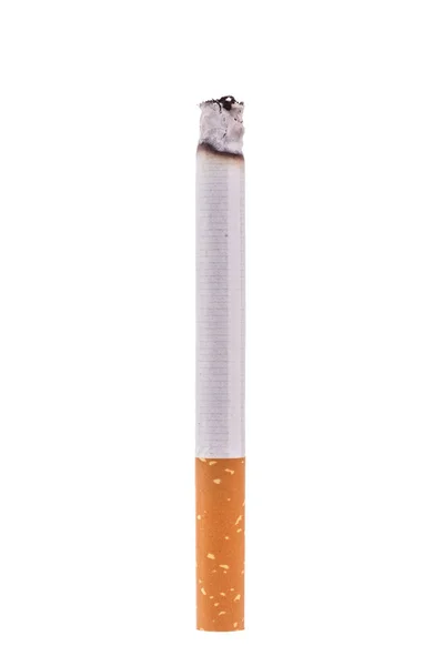 Cigarette. studio tourné isolé sur un blanc — Photo