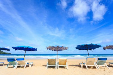 Tropikal beach, Kata Noi phuket Island, Andaman Denizi, Tayland