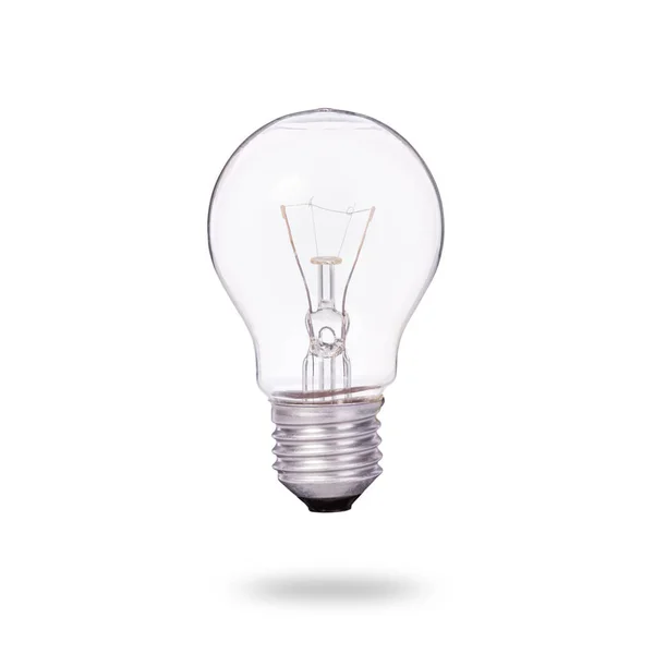 New clear home light bulbs. Studio shot isolated on white — Stock Photo, Image
