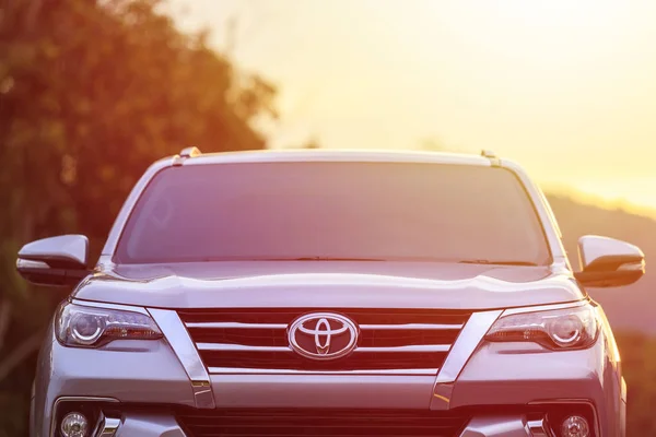 PHUKET, THAILAND - NOVEMBER 3 : Private car, Toyota New Fortuner — Stock Photo, Image