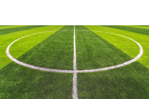 Aydınlık ve karanlık yapay veya yeşil çim açık futbol fu