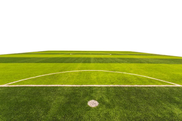 Aydınlık ve karanlık yapay veya yeşil çim açık futbol fu