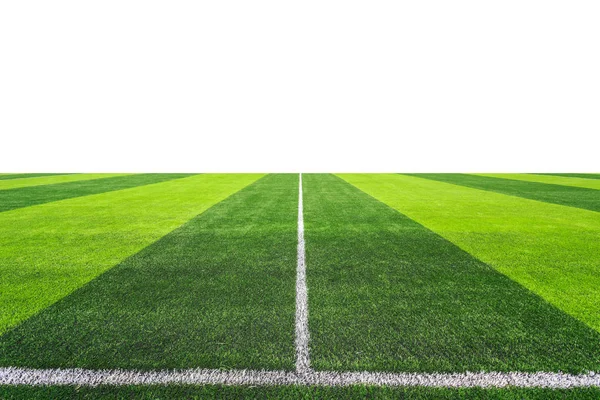 Aydınlık ve karanlık yapay veya yeşil çim açık futbol fu