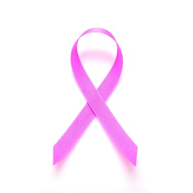 Meme kanseri kavramı: meme kanseri isol pembe kurdele simgesi