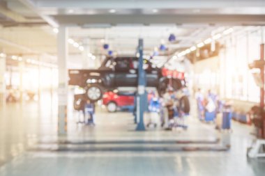 Tamir Dükkanı, garaj veya hizmet arabada araba teknisyen 