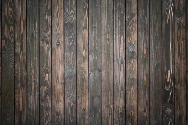 Uso de textura de pared de madera de pino negro para fondo — Foto de Stock