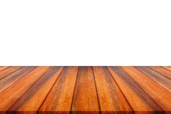 Træ bord eller bord og abstrakt sløret baggrund. Gratis spac - Stock-foto
