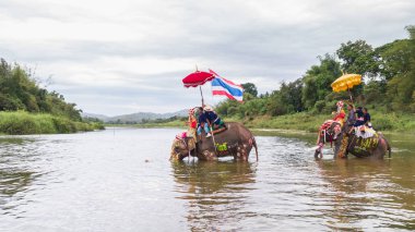 Sukhothai, Thailand - 7 Nisan: Kimliği belirsiz kişi geleneği