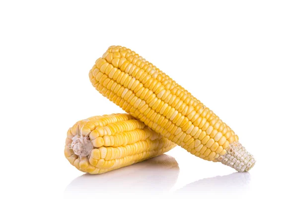 Fresh yellow sweet corn on the cob. — Stock Photo, Image