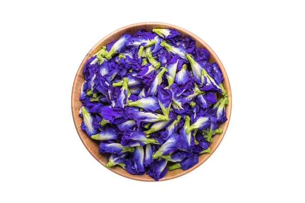 Fresh purple Butterfly pea flower — Stock Photo, Image