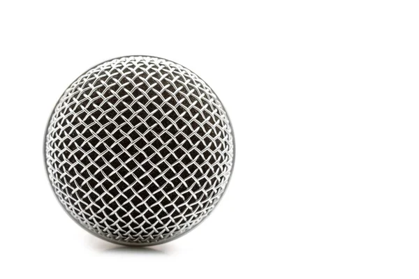 Close New Wireless Microphone Isolated White Background — Stock Photo, Image