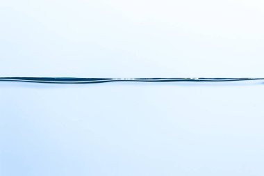 Su Sıçratma, Mavi, Dalgalı, Beyaz Arkaplan