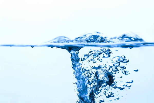Su Sıçratma, Mavi, Dalgalı, Beyaz Arkaplan
