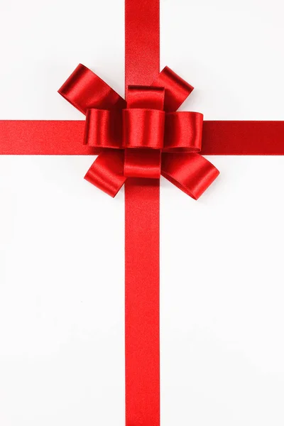 Anniversary Tied Bow Tying Red — Stock Photo, Image