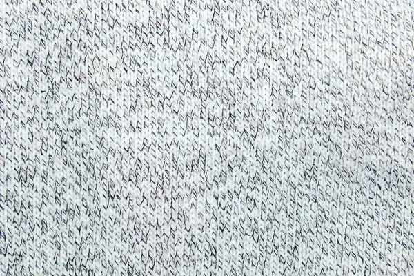 Tessuto Lavorato Mano Bianco Nero Tessitura Maglia Maglia Con Vista — Foto Stock