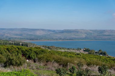 Celile Denizi manzara.