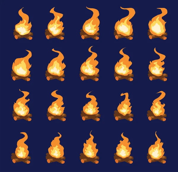 Fire animation sequence Vector Art Stock Images | Depositphotos Fire animation sequence Vector Art Stock Images | Depositphotos