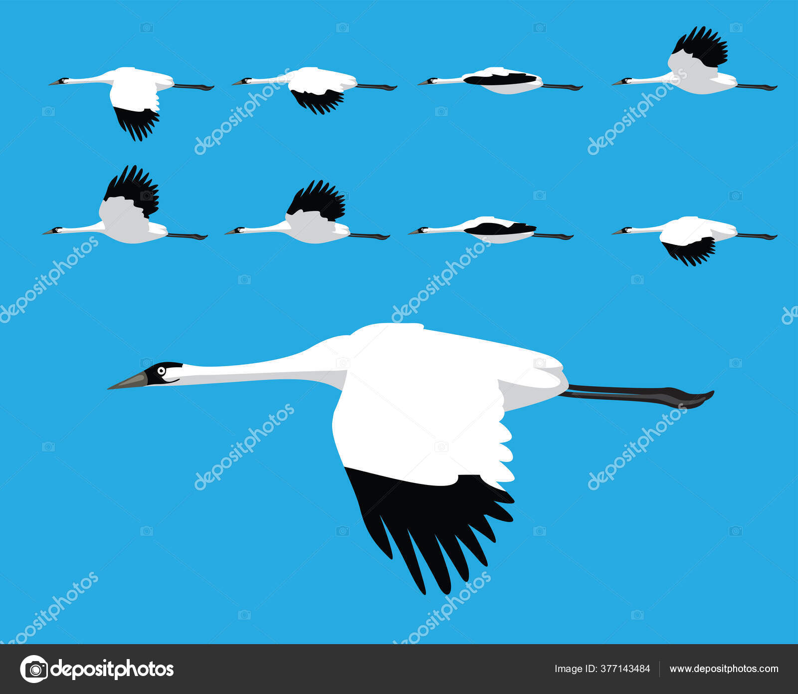 Image vectorielle Cadre D'animation Vectoriel Bande Dessinée Volante ...