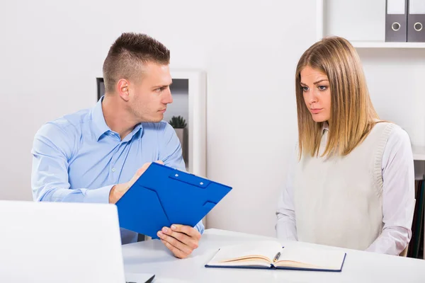 Harassment at work — Stock Photo, Image