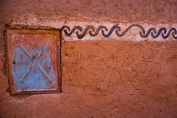 Εικόνα Τοίχου Διακοσμημένου Αραβικό Στυλ — Φωτογραφία Αρχείου