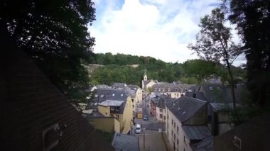 Panoramik cam asansör'de Lüksemburg düzenleme.