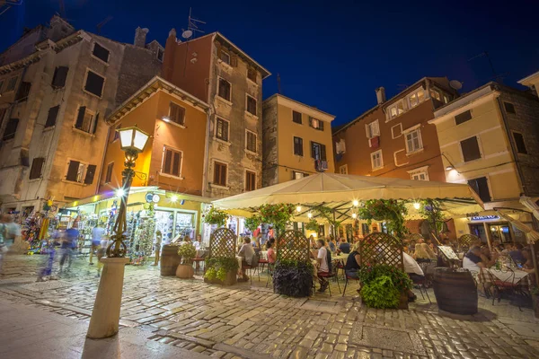 Vista de rua de Rovinj — Fotografia de Stock