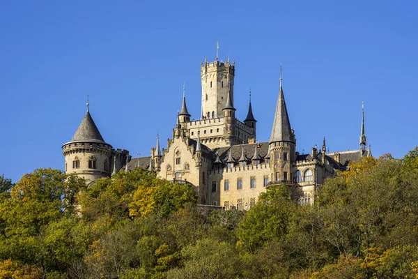 Zamek Marienburg w dolnej Saksonii Zdjęcie Stockowe