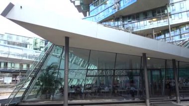 Hannover, Germany - December 04, 2017: Administrative building Nord Landesbank Nord LB in Hannover.