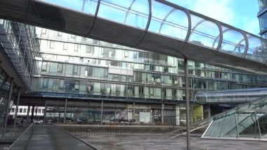 Hannover, Germany - December 04, 2017: Administrative building Nord Landesbank Nord LB in Hannover.