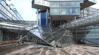 Hannover, Germany - December 04, 2017: Administrative building Nord Landesbank Nord LB in Hannover.