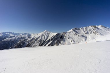 Alpine ski resort Serfaus Fiss Ladis in Austria.