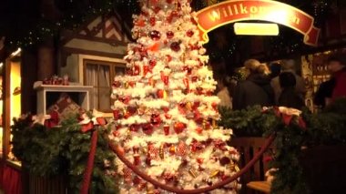 Rothenburg ob der Tauber, Germany - March 31, 2018: German Christmas Museum in Rothenburg ob der Tauber