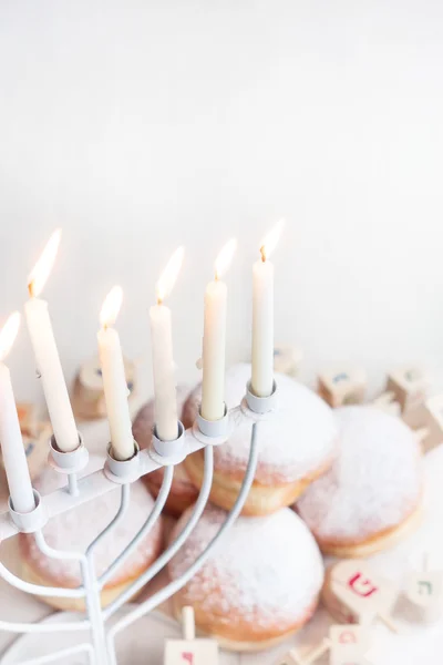 Jewish holiday Hannukah background — Stockfoto