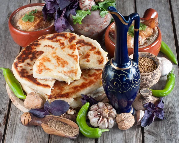 Cocina tradicional georgiana — Foto de Stock